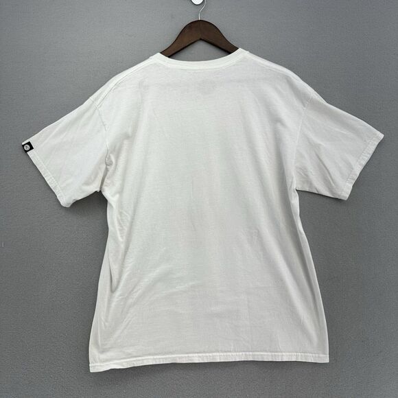 2018 Travis Scott The Vibes Too Wavy White Tshirt‎ Men’s L Color Block Hip Hop - Picture 8 of 8